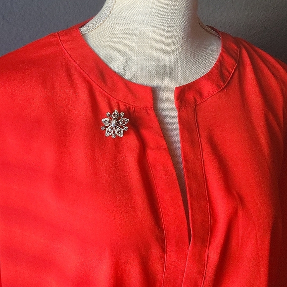 Vintage Rhinestone Brooch Pin - Picture 5 of 9